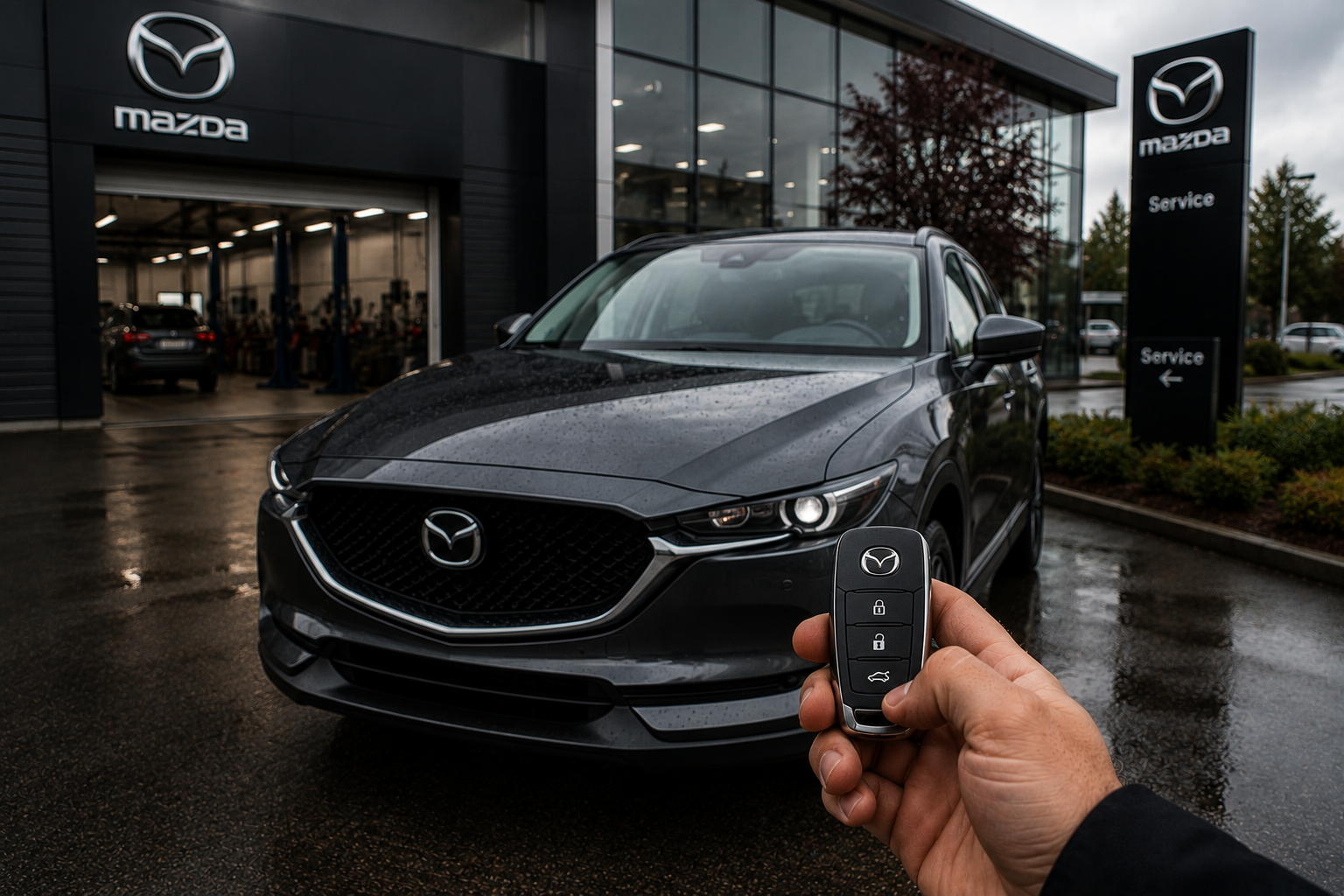 Автомобилен ключ Mazda