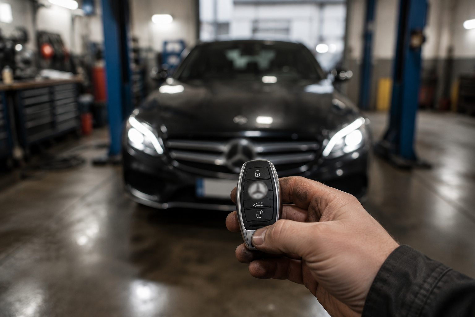 Автомобилен ключ Mercedes-Benz